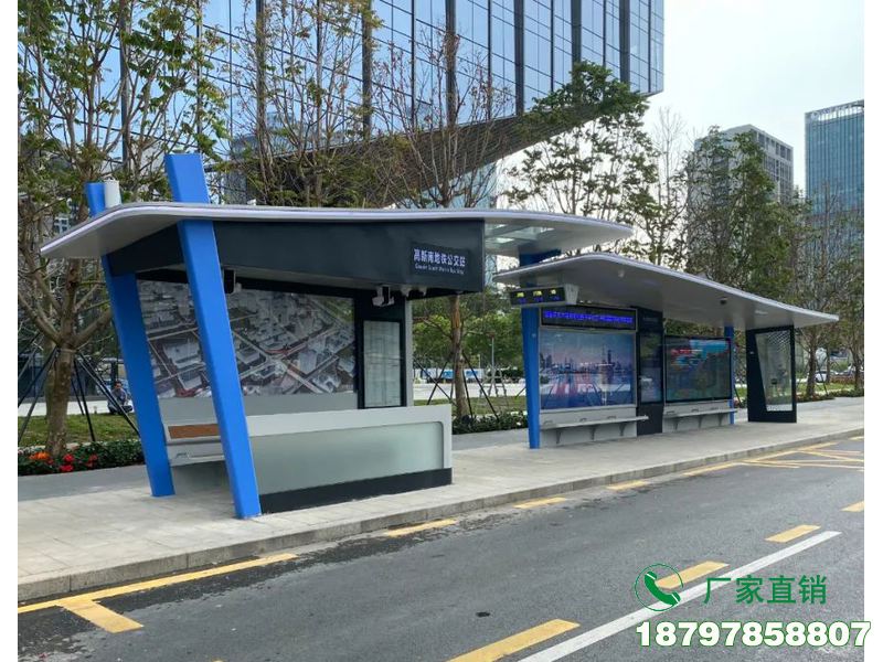 龙南县特色创意城市公交候车亭