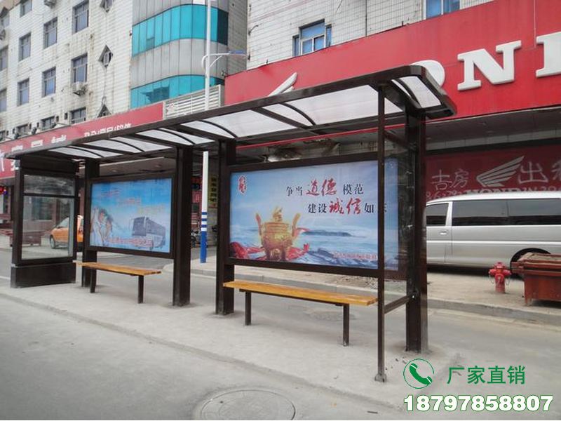 韩城公交站台候车亭