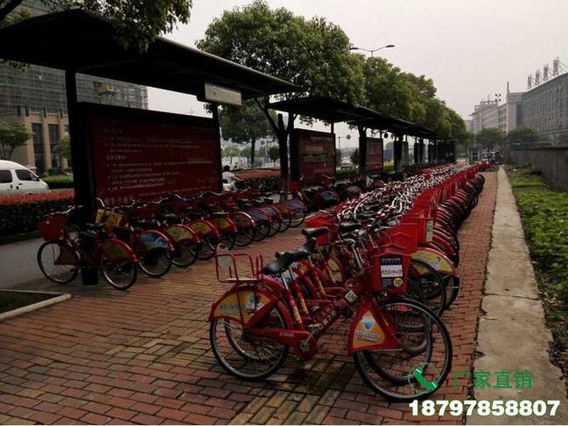 民丰县共享自行车智能停车棚