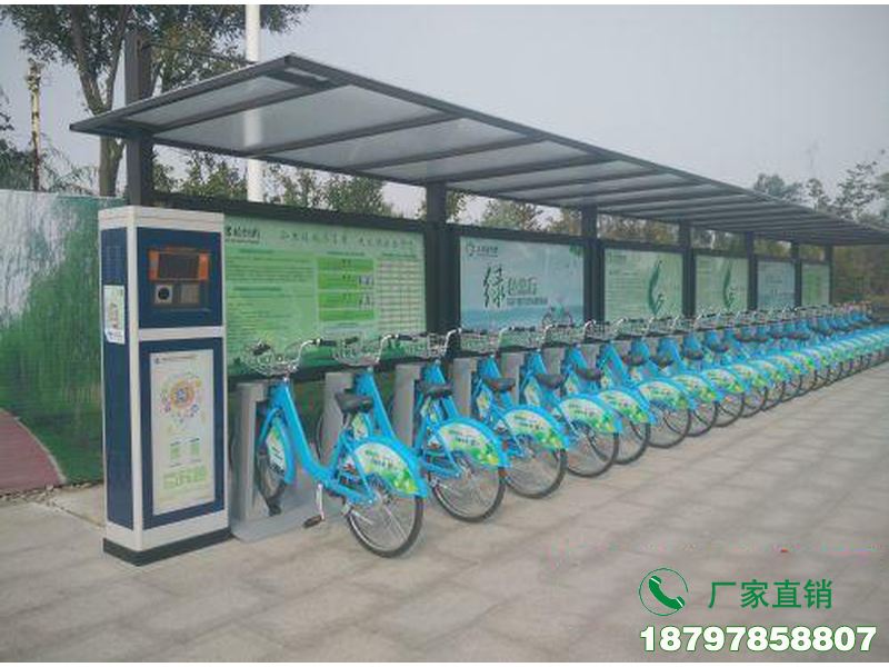 东明县共享自行车停车棚