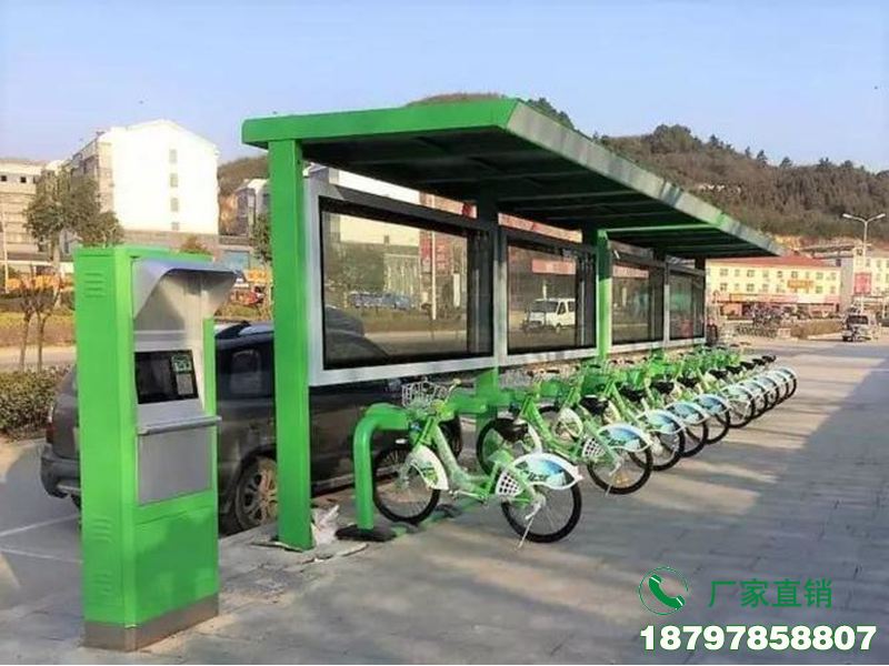 南漳县城市公交自行业停车棚
